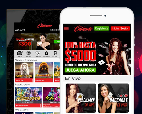 Bonificaciones sin depósito para miembros nuevos de Caliente Casino -  Caliente.mx